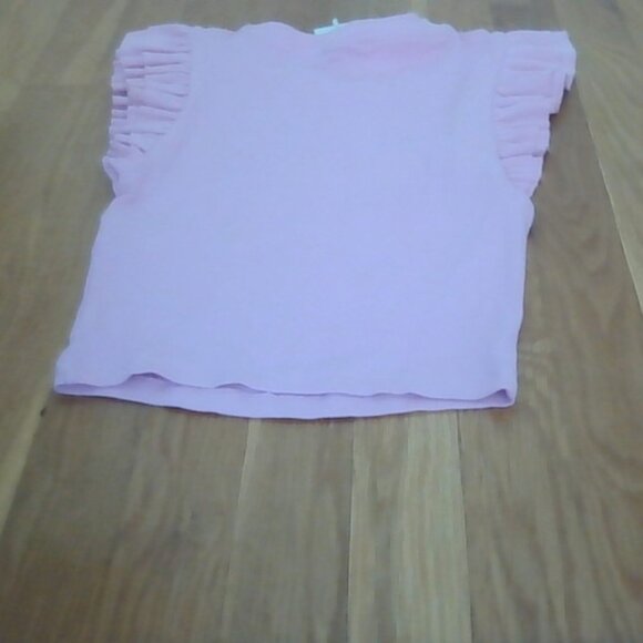 Pink Zara ruffled tank - Picture 2 of 3